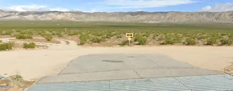 Mojave Land Near Mountains