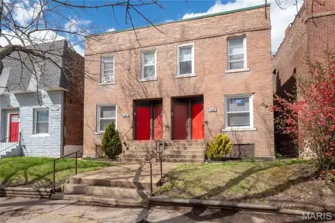 Brick Quadplex with Hardwood Floors