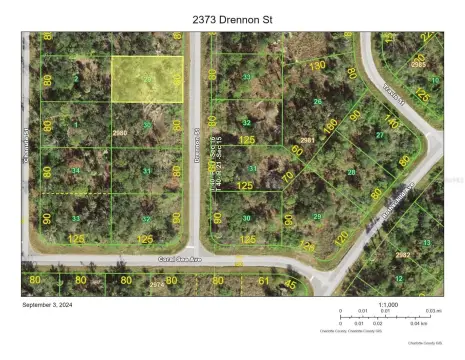 Residential Building Lot in Port Charlotte