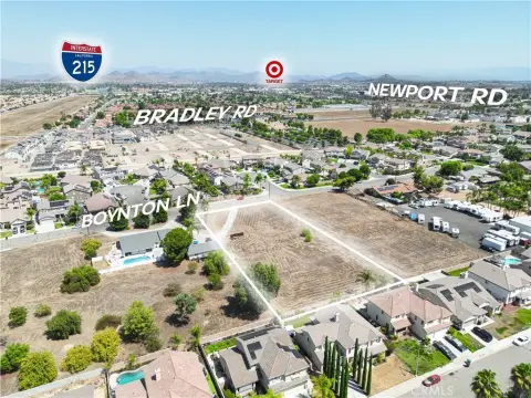 Menifee Land with ADU Potential