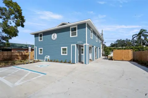 Quadplex with ADA-Accessible Exterior Ramp