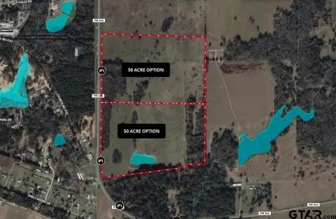 Fenced Commercial Land