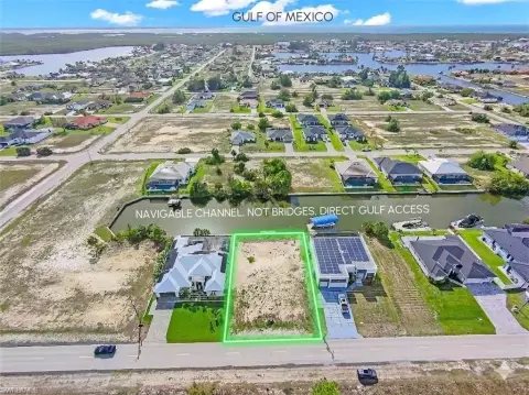 Gulf-Access Waterfront Development Lot