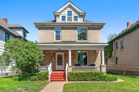 Brick Duplex with Detached Garage
