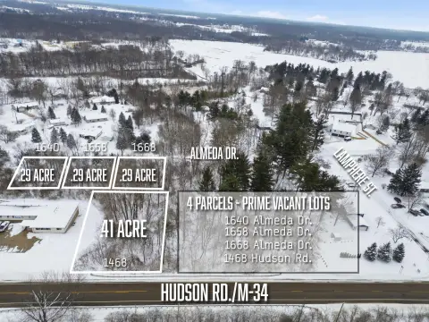 Hillsdale Land Parcels Available