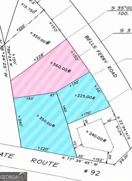 Commercial Land with Dual-Road Access