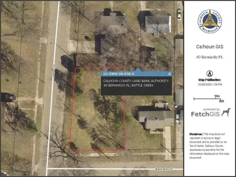Vacant Land in Battle Creek