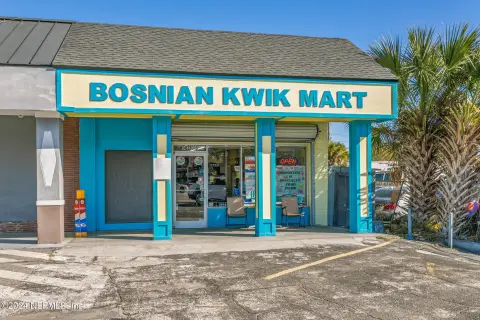European Grocery Store Building