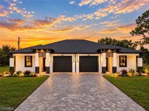 Duplex with Attached Garage