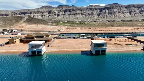 Waterfront Lot with Private Boathouse