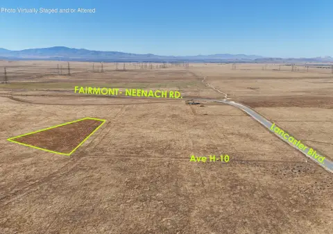 Lancaster Land Near Poppy Reserve