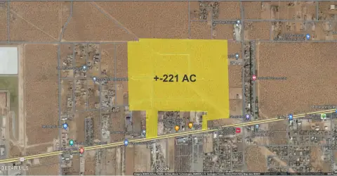 221 Acres in El Paso