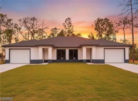 Duplex With Private Garages