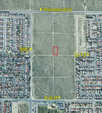 Palmdale Land Subdivision Potential