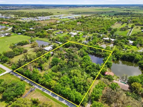 Sarasota Land with Private Lake