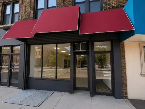 High-Visibility Retail Storefront with Signage