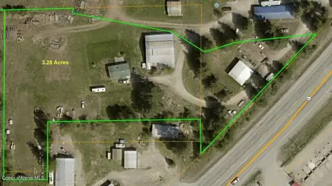 Commercial Land with Shop and Barn