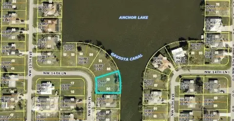 Waterfront Lot in Cape Coral
