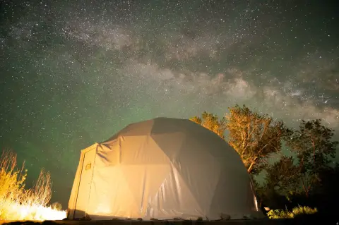 Established Luxury Dome Campground