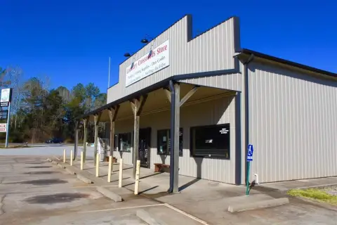 Gas Station with Store Fixtures