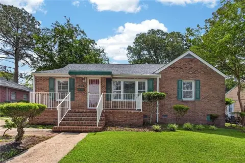 Brick Cape Cod Duplex with Workshop