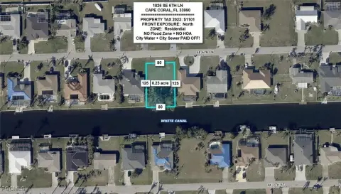 Cape Coral Freshwater Canal Lot