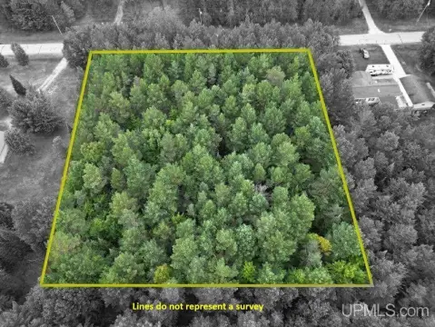 Wooded Lot in Escanaba Township