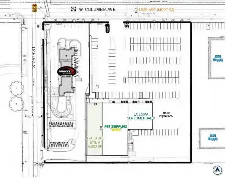 Battle Creek Retail End Cap