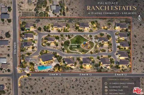 Subdividable Land in Llano, CA