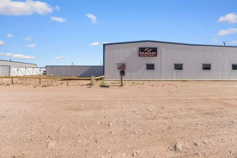 Warehouse with Fenced Yard