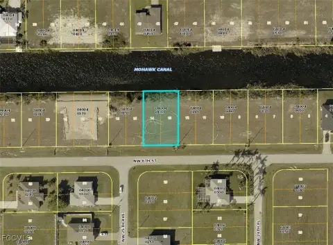 Cape Coral Cleared Canal Lot