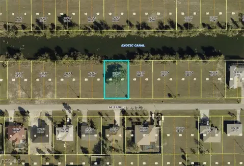 Cape Coral Homesite with Canal View