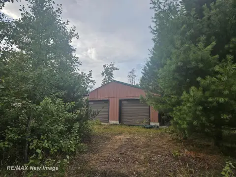 Wooded Lot with Garage