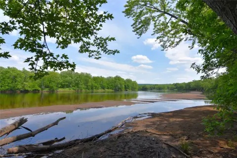 Riverfront Land in Holcombe, WI
