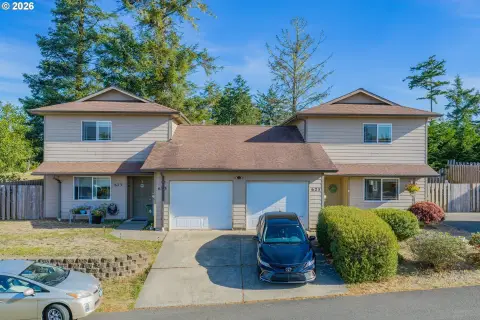 Duplex with Two-Car Garages