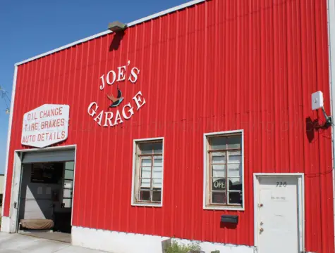 Mechanic Shop with Fenced Yard