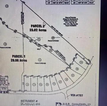 Farm Tract with Paved Road Frontage