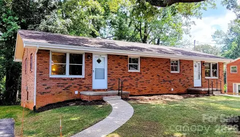 Brick Duplex with Two Units