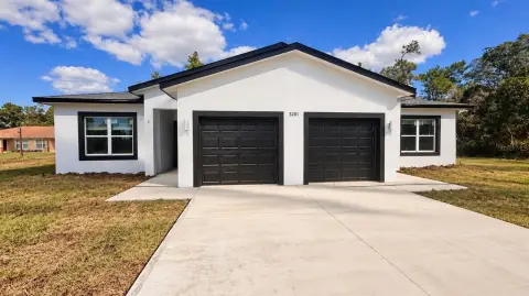 Duplex with Attached Garages