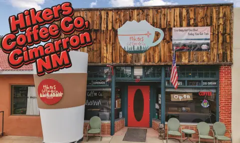 Historic Coffee Shop with Outdoor Seating