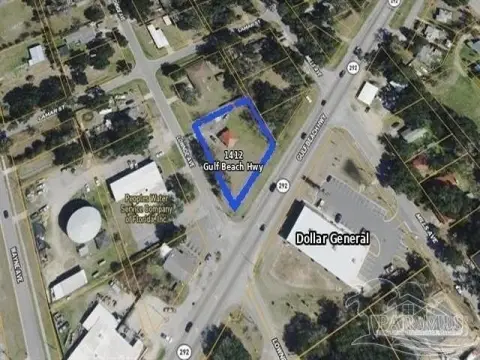 Cleared Corner Development Land