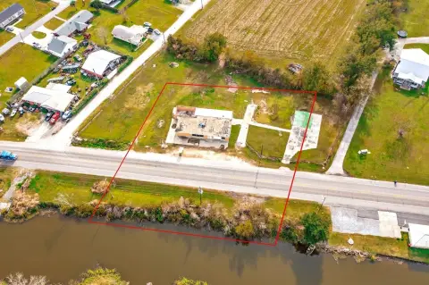 Commercial Land with Concrete Improvements