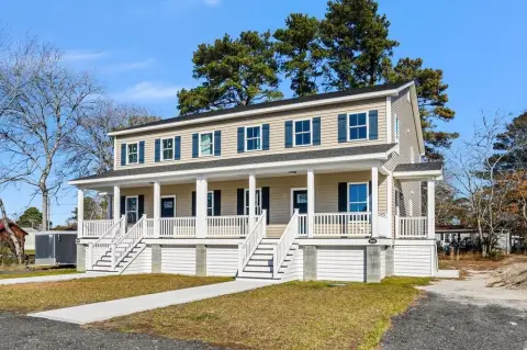 Single-Family Home with Covered Porch