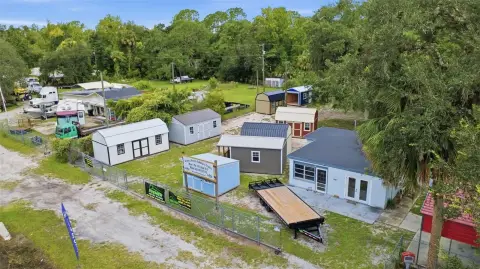 Fenced B-4 Commercial Land