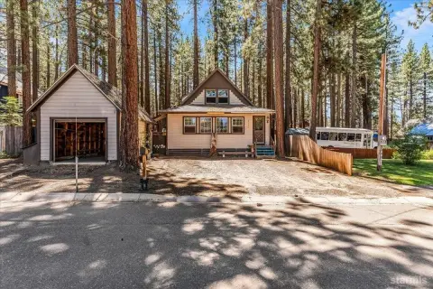 Duplex with Detached Garage and Parking