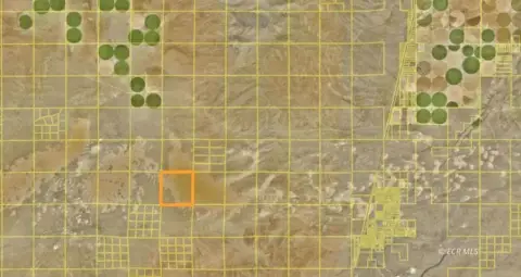 Desert Land Near Sand Dunes
