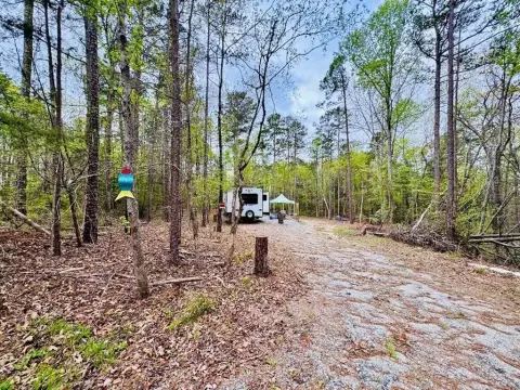 Waterfront Land With RV