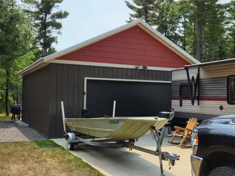 Waterfront Land With Finished Shop