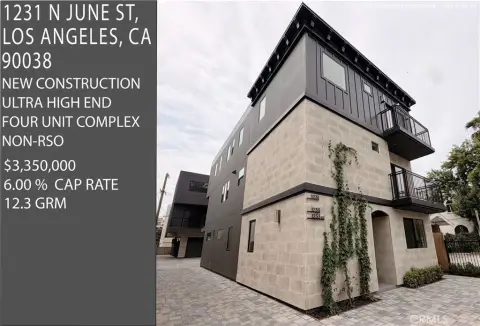 Four-Unit New Construction Townhomes