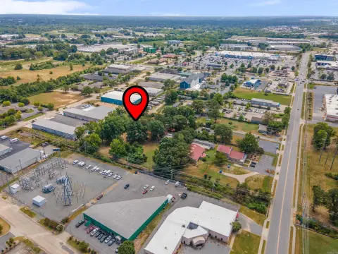 Commercial Acreage with Single-Family Home